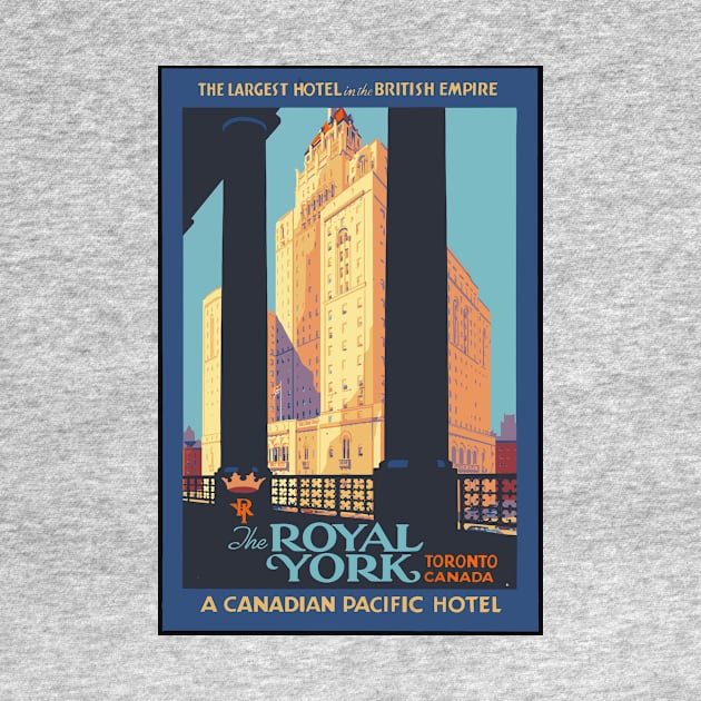 Vintage Poster Royal York by Yaelledark